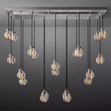 Roby Spherical Modern Rectangular Chandelier 54” - thebelacan