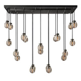 Roby Spherical Modern Rectangular Chandelier 54” - thebelacan