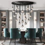 Roby Spherical Modern Round Chandelier 48" - thebelacan