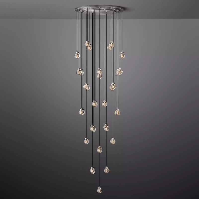 Roby Spherical Modern Round Chandelier 48" - thebelacan