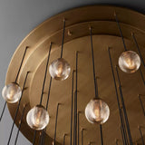 Roby Spherical Modern Round Chandelier 60" - thebelacan