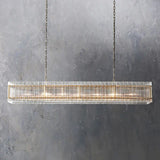 San Marco Rectangular Chandelier 72" - thebelacan