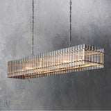 San Marco Rectangular Chandelier 72" - thebelacan