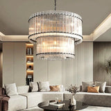 San Marco Two-tier Luxury Round Chandelier 37" - thebelacan