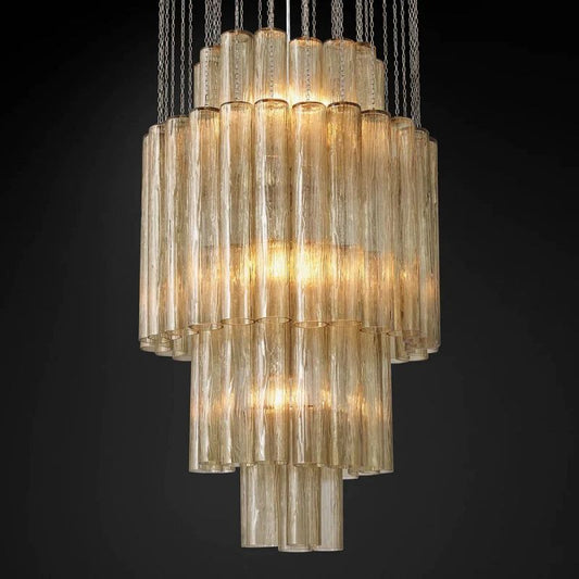 Serena Multi-Tier Round Chandelier 24"D 30"D 34"D - thebelacan