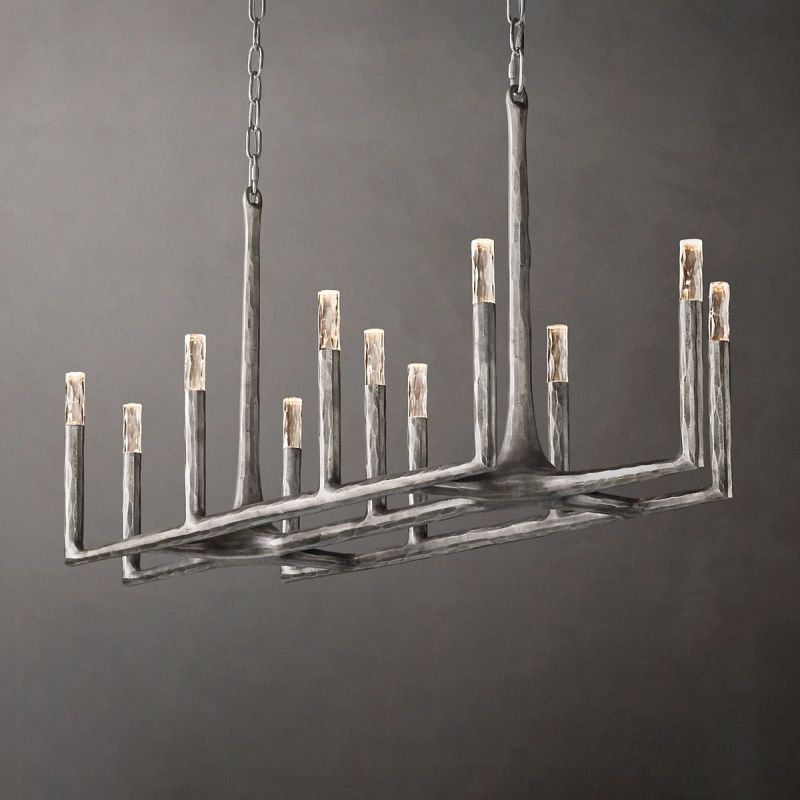 Thadeus Linear Chandelier 54” - thebelacan