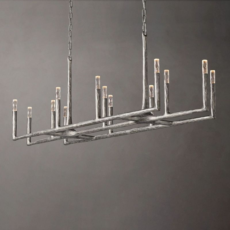 Thadeus Linear Chandelier 72” - thebelacan