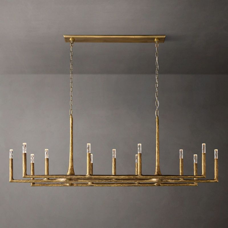 Thadeus Linear Chandelier 72” - thebelacan