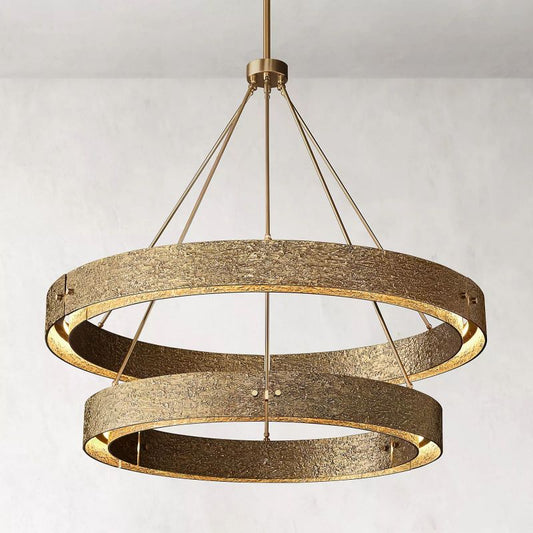 Vilary 2-tier Round Chandelier 60" - thebelacan