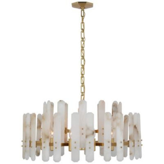 Aerin Bonnington Large Chandelier With Alabaster - thebelacan