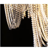 Alisa Luxury Hardware Aluminum Chain Tassel Table Lamp - thebelacan