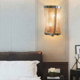 Ashley Aluminum Chain Tassel Wall Sconce - thebelacan