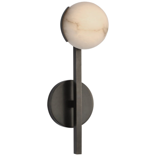 Kelly Wearstler Alabaster Pedra Petite Tail Sconce - thebelacan