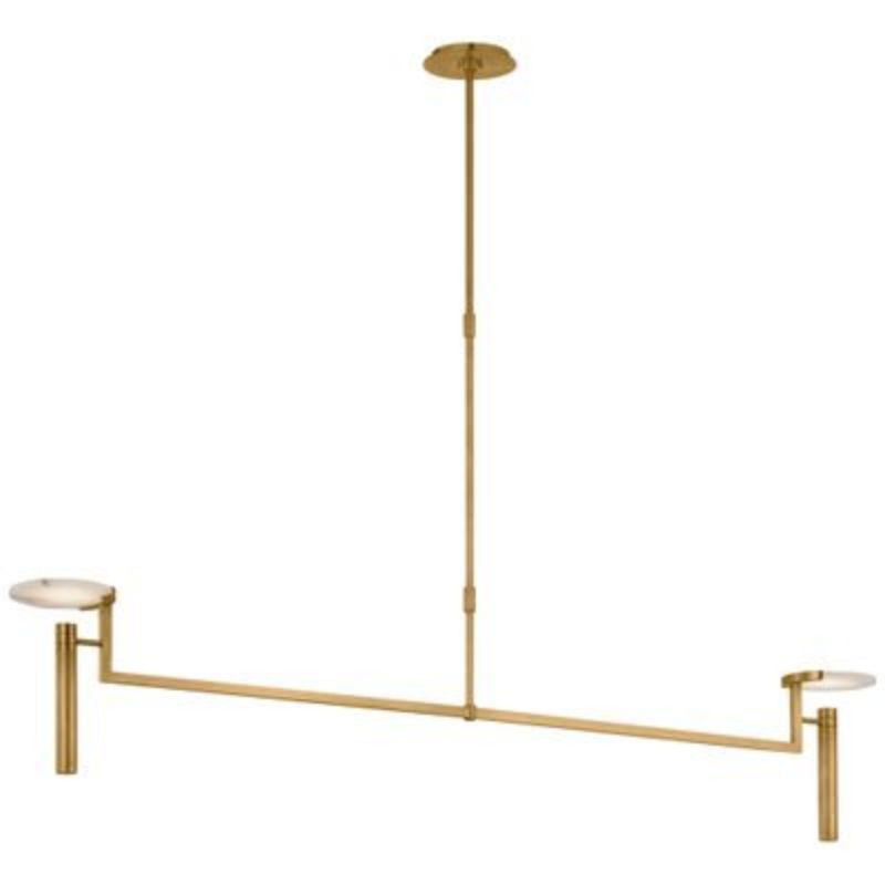 Alabaster Kelly Wearstler Linear Chandelier - thebelacan