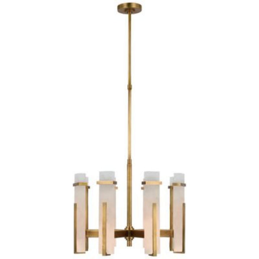 Alabaster Ian K Fowler Malik Medium Chandelier - thebelacan